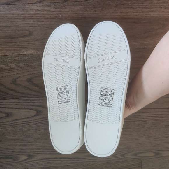 SOLUDOS Ibiza Platform Suede Sneaker NWOB Retail $190 - Picture 8 of 8